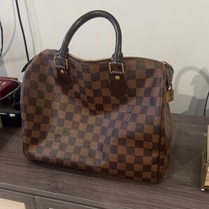 Louis Vuitton Damier Ebene speedy 30 bag